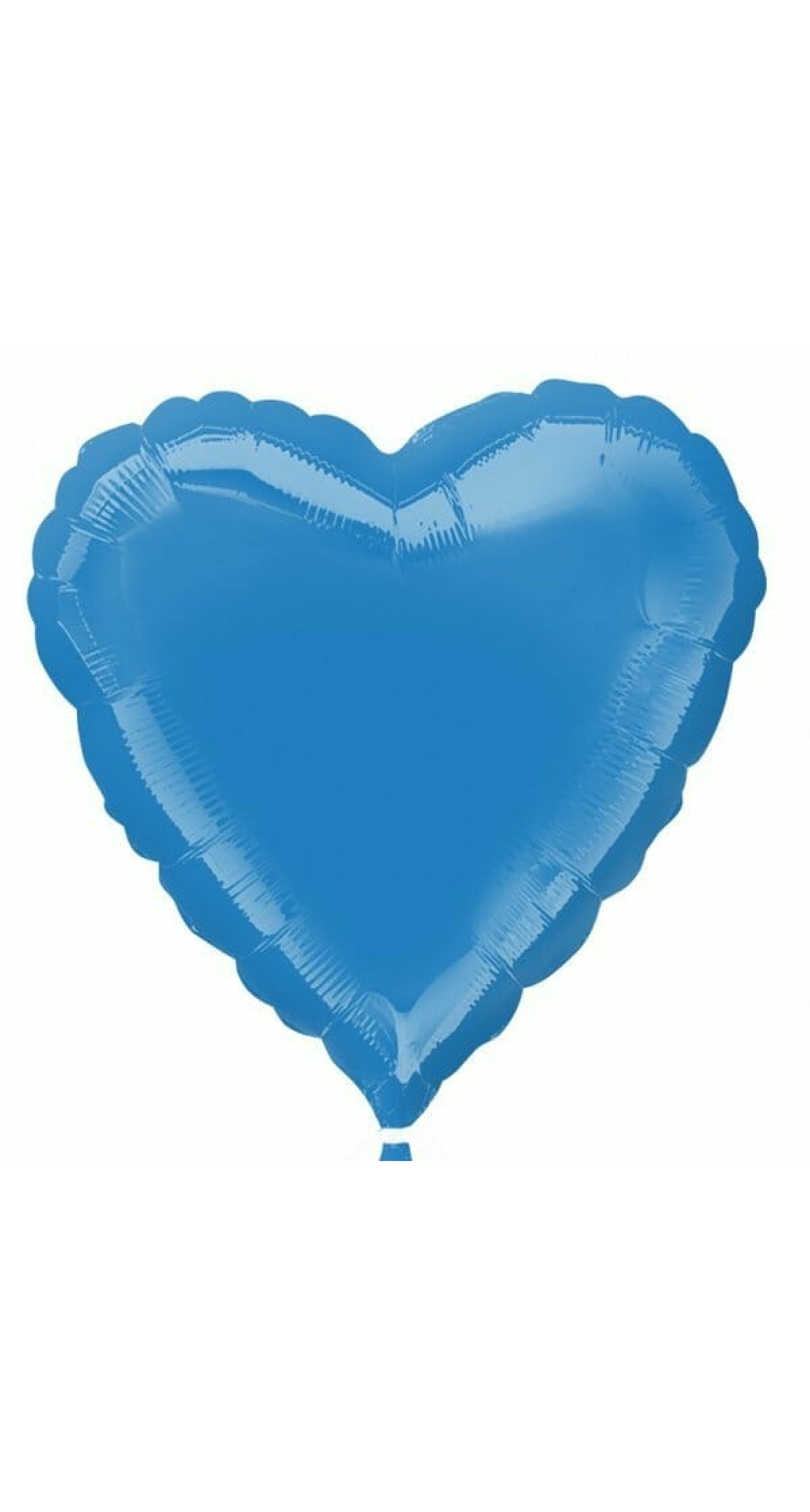 Periwinkle Heart Foil Balloon 18''