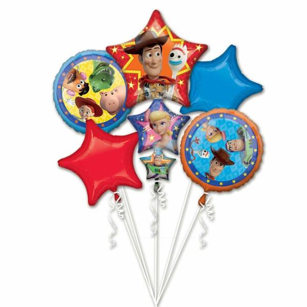 Balloon Bouquet Toy Story 4 Foil Balloon - 5pk