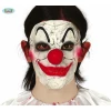 Latex Clown Half Mask - Adult One Size