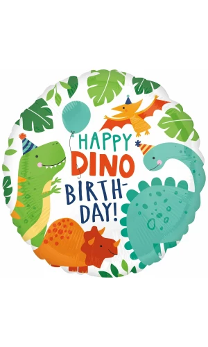 Dino-Mite Party Foil Balloon - 43cm
