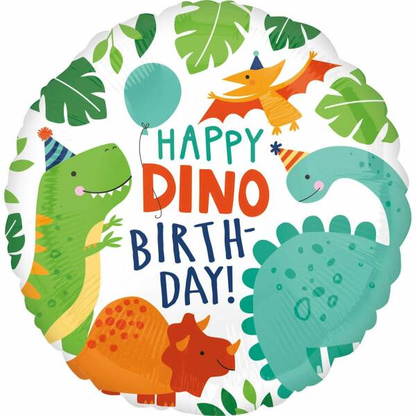 Dino-Mite Party Foil Balloon - 43cm