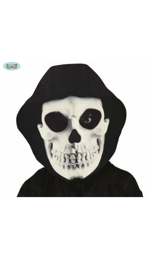 Giant Skull Mask with Hood - Adult One Size