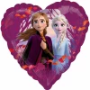 Frozen 2 Heart Foil Balloon - 17"