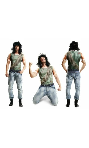 Warrior, Manga Corta - Adult Size XL
