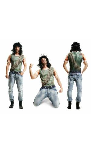 Warrior, Manga Corta - Adult Size Large