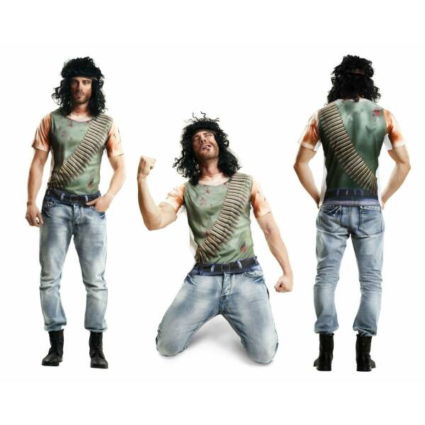Warrior, Manga Corta - Adult Size Medium