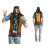 Hippie, Manga Corta - Adult Size Small