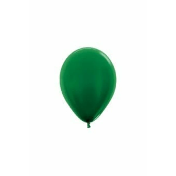 Metallic - Forest Green Latex Balloon - (5" / 12cm)