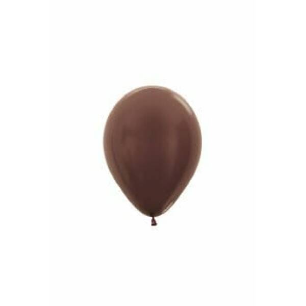 Metallic - Chocolat Latex Balloon - (5" / 12cm)
