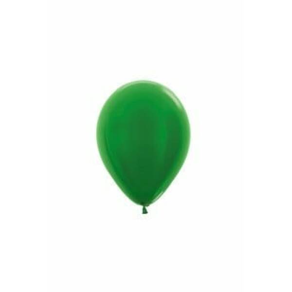 Metallic - Green Latex Balloon - (5" / 12cm)