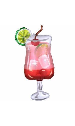 Gin Fizz Supershape Foil Balloon - 45cm x 93cm