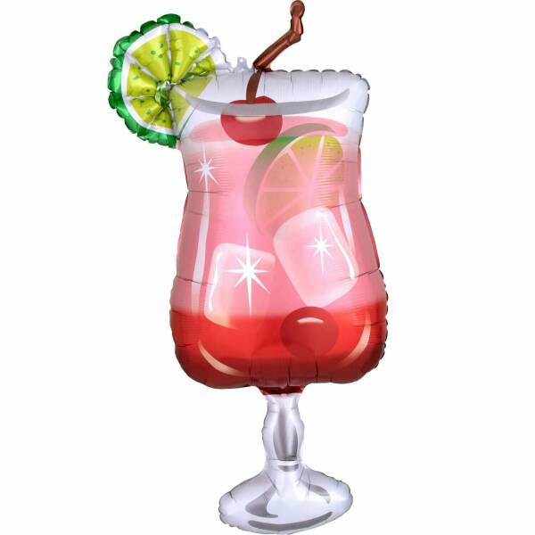 Gin Fizz Supershape Foil Balloon - 45cm x 93cm