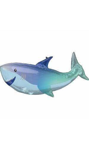 Shark Supershape Foil Balloon - 96cm x 45cm