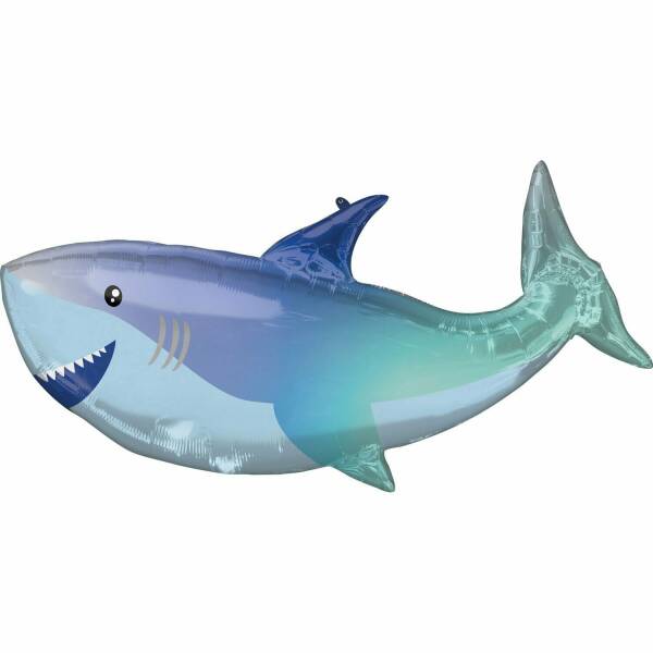 Shark Supershape Foil Balloon - 96cm x 45cm
