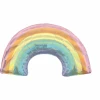 Iridescent Pastel Rainbow Supershape Foil Balloon