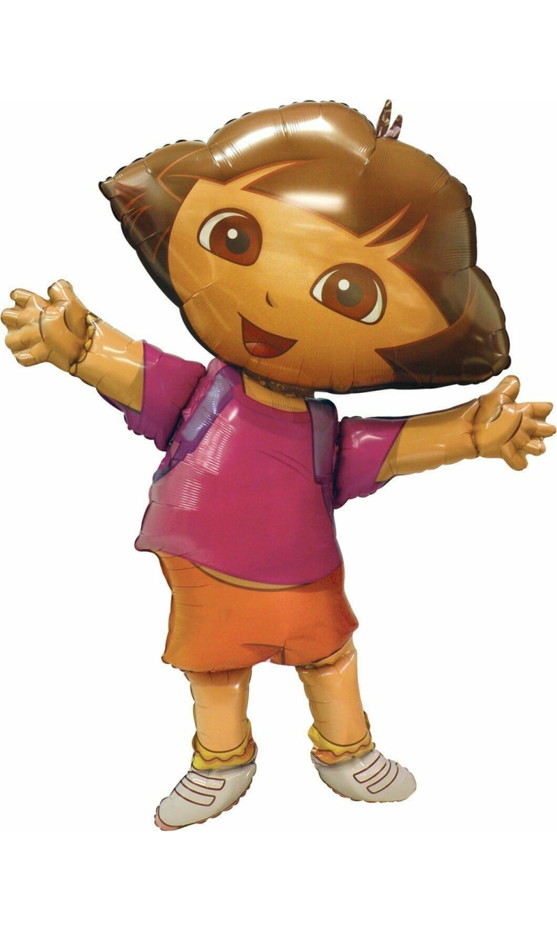 Dora the Explorer AirWalker Foil Balloon 36'' x 52'' (91cm x 132cm)