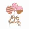 Rose Gold Birthday Candle 6.2 x 11.3cm