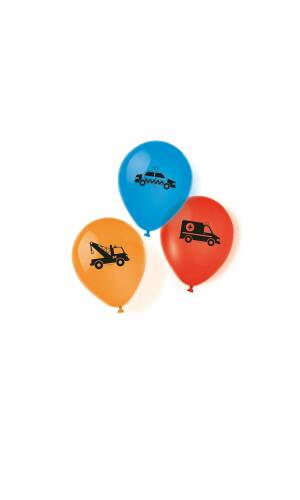 On the Road Latex Balloons 22.8 cm / 9 Inches - 6pk