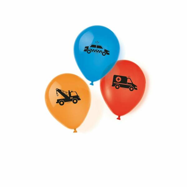On the Road Latex Balloons 22.8 cm / 9 Inches - 6pk