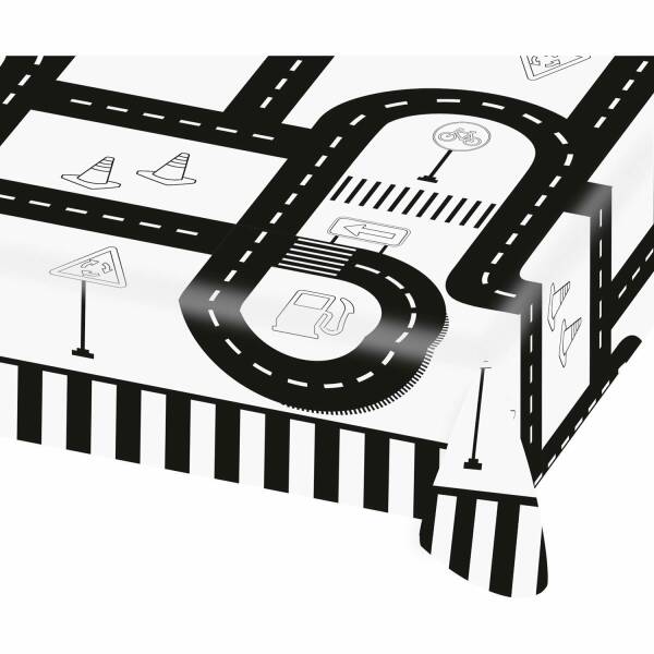 On the Road Paper Tablecover  - 120 x 180cm