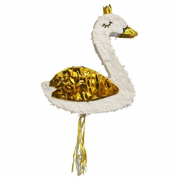 Pull Pinata Swan - 40 x 46 x 7 cm