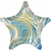 Marblez Blue Star Foil Balloon - 43cm
