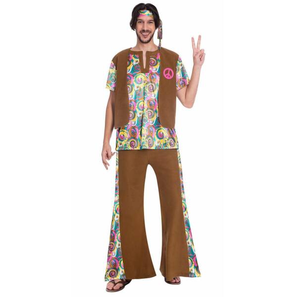 Psychedelic Hippy Man - Adult Size XL