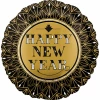 Happy New Year Roaring Twenties Standard Foil Balloon - 43cm