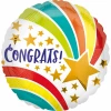 Congrats Shooting Star Standard Foil Balloon - 43cm