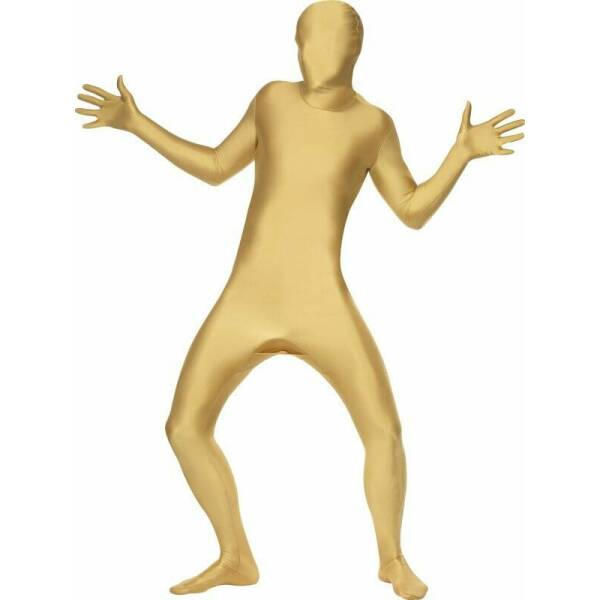 Second Skin Suit Gold - Adult Size Extra Large