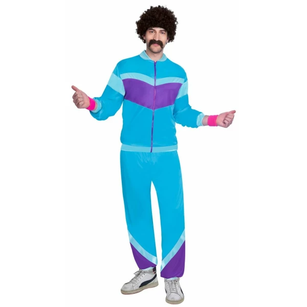80s Man Shell Suit - Adult Size XL