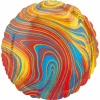 Marblez Colorful Circle Foil Balloon - 43cm