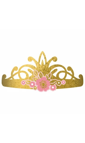 Princess For A Day Party Tiaras - 8pk