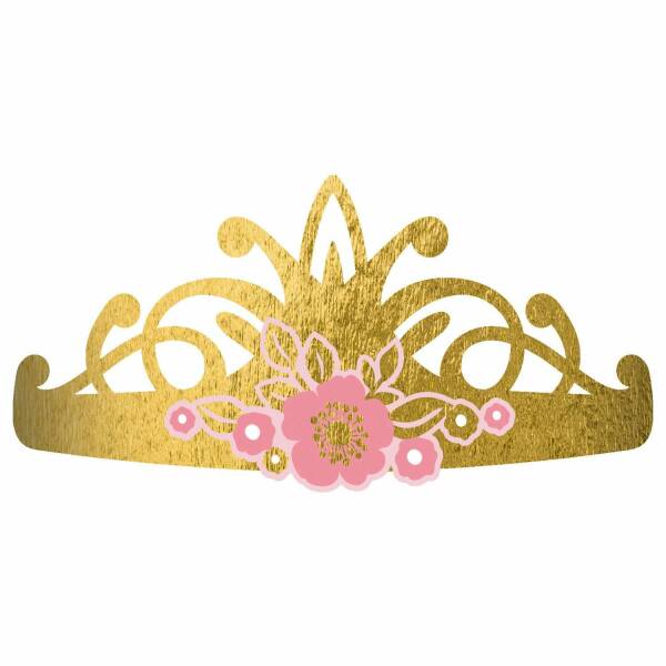 Princess For A Day Party Tiaras - 8pk