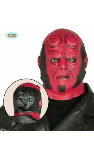 Red Demon Mask Latex