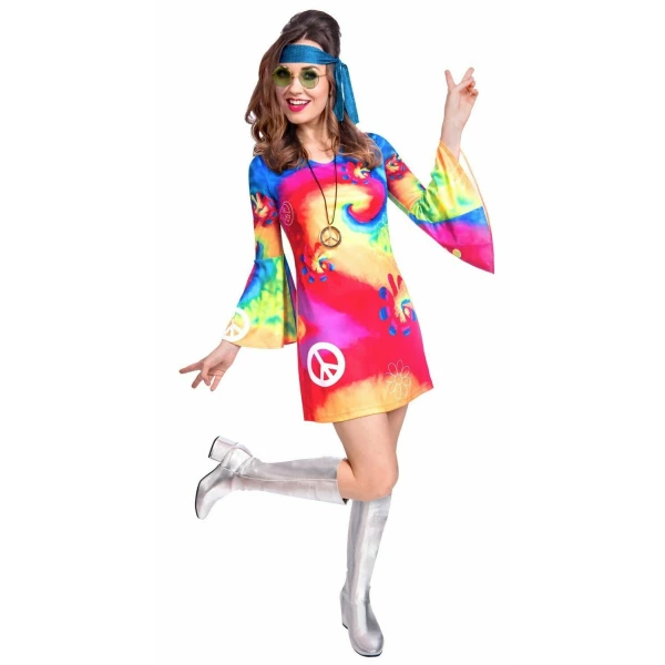 Free Spirit Hippy Woman - Adult Size Large