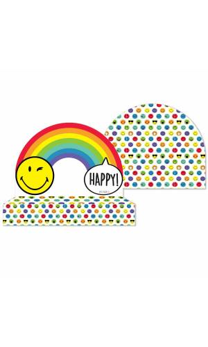Smileyworld Invites & Envelopes 13.9 x 8cm - 8pk