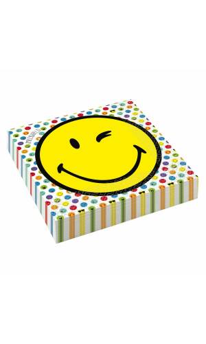 Smileyworld Napkins 33 x 33 cm - 16pk