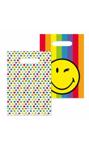 Smileyworld Paper Lootbags 15.8 x 23.6cm - 8pk