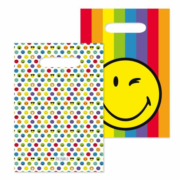 Smileyworld Paper Lootbags 15.8 x 23.6cm - 8pk