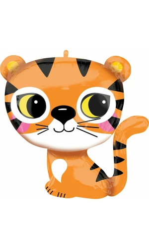 Tiger Supershape Foil Balloon
