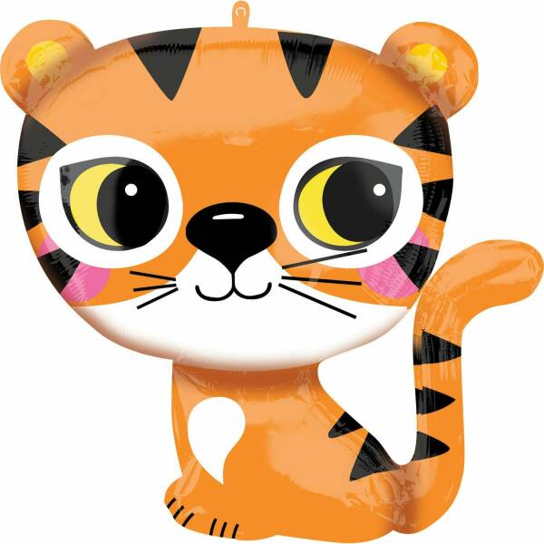Tiger Supershape Foil Balloon