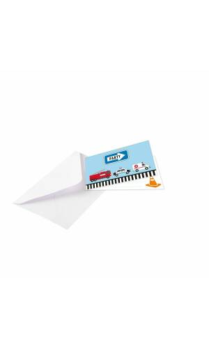 On the Road Paper Invitations & Envelopes - 8pk