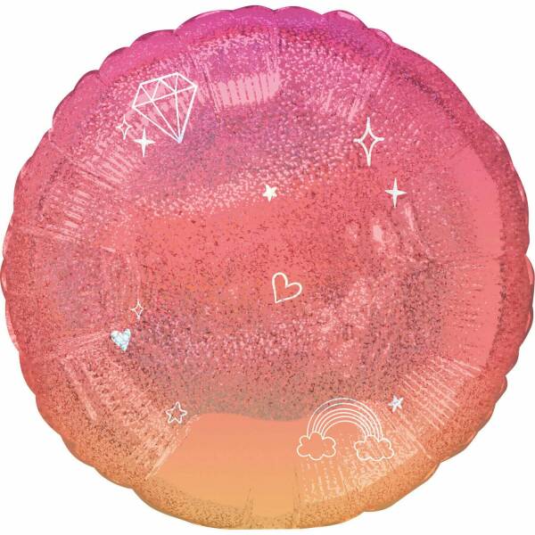 Sparkle Posh Foil Balloon - 43cm