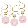 Princess For A Day Swirl Decorations 45cm / 80cm - 6pk