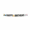 On the Road Happy Birthday Banner - 180 x 15cm