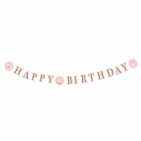Princess For A Day Happy Birthday Letter Banner - 170cm x 15cm