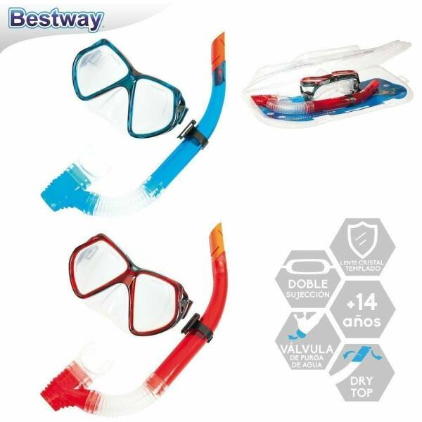 Bestway Assorted HYDRO-PRO Mask & Snorkel for 14+ Years (Online Only)