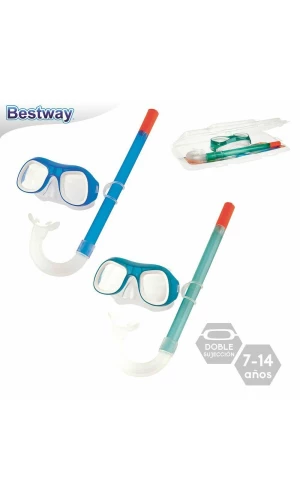 Bestway Assorted Mask & Snorkel Kit Junior Series for Age 7-12 Years (Online Only)