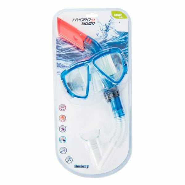Bestway HYDRO-SWIM Mask & Snorkel Set Assorted - Size 14+ Years (Online Only)